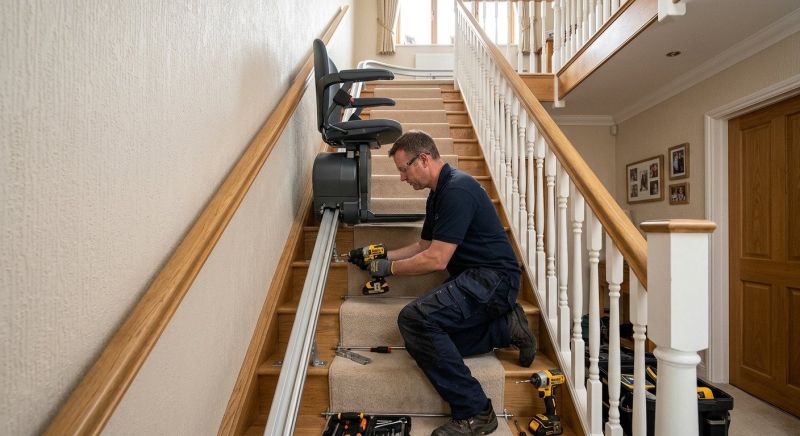 Mobility Lift Installation in Denton, TX