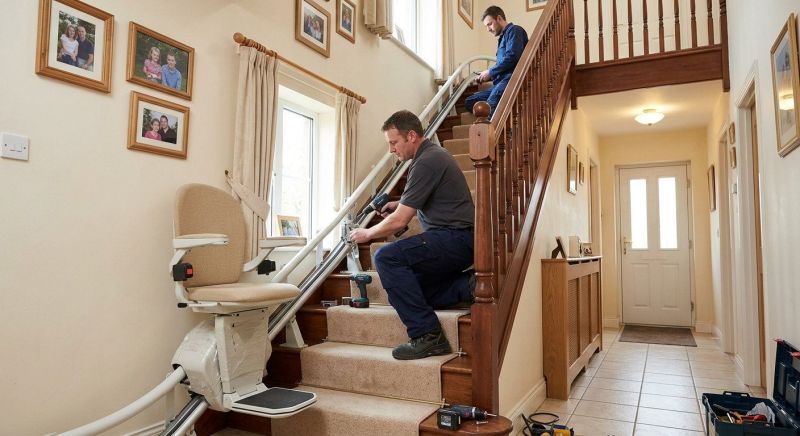 Staircase Lift Installation in Rockwall, TX