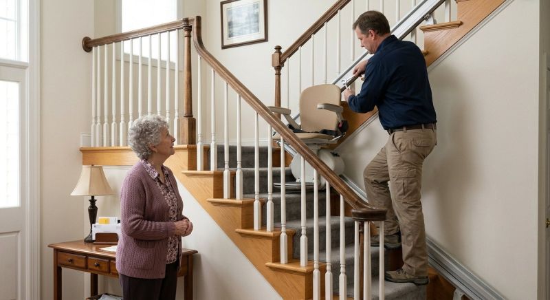 Stairlift Installation in Plano, TX